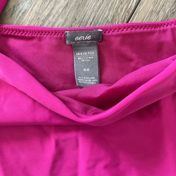 Aerie Pink One-Piece Swimsuit - Picture 2 of 6